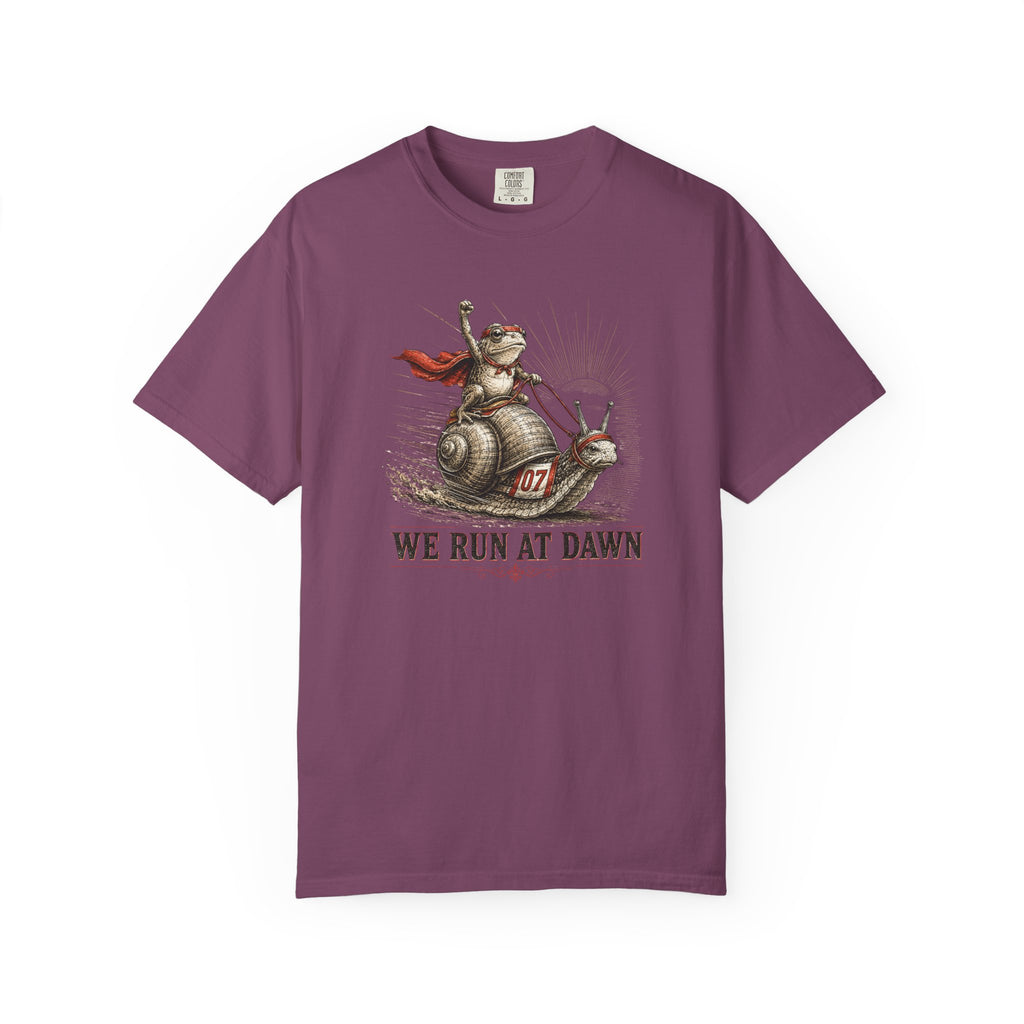 We Run At Dawn Frog & Snail T‑Shirt