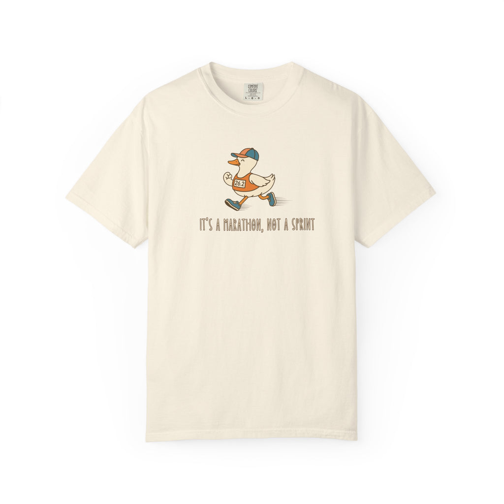 It's a Marathon, Not a Sprint Silly Goose T‑Shirt