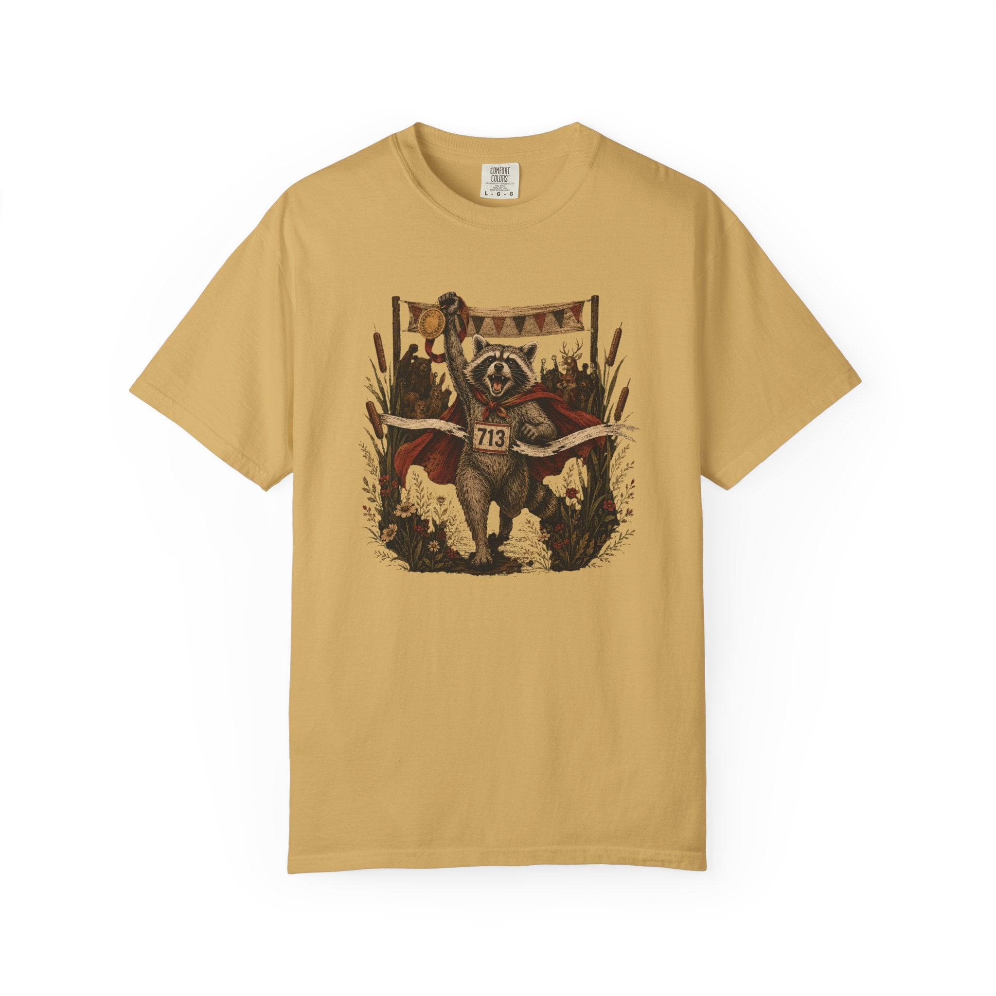 Finish Line Raccoon T‑Shirt