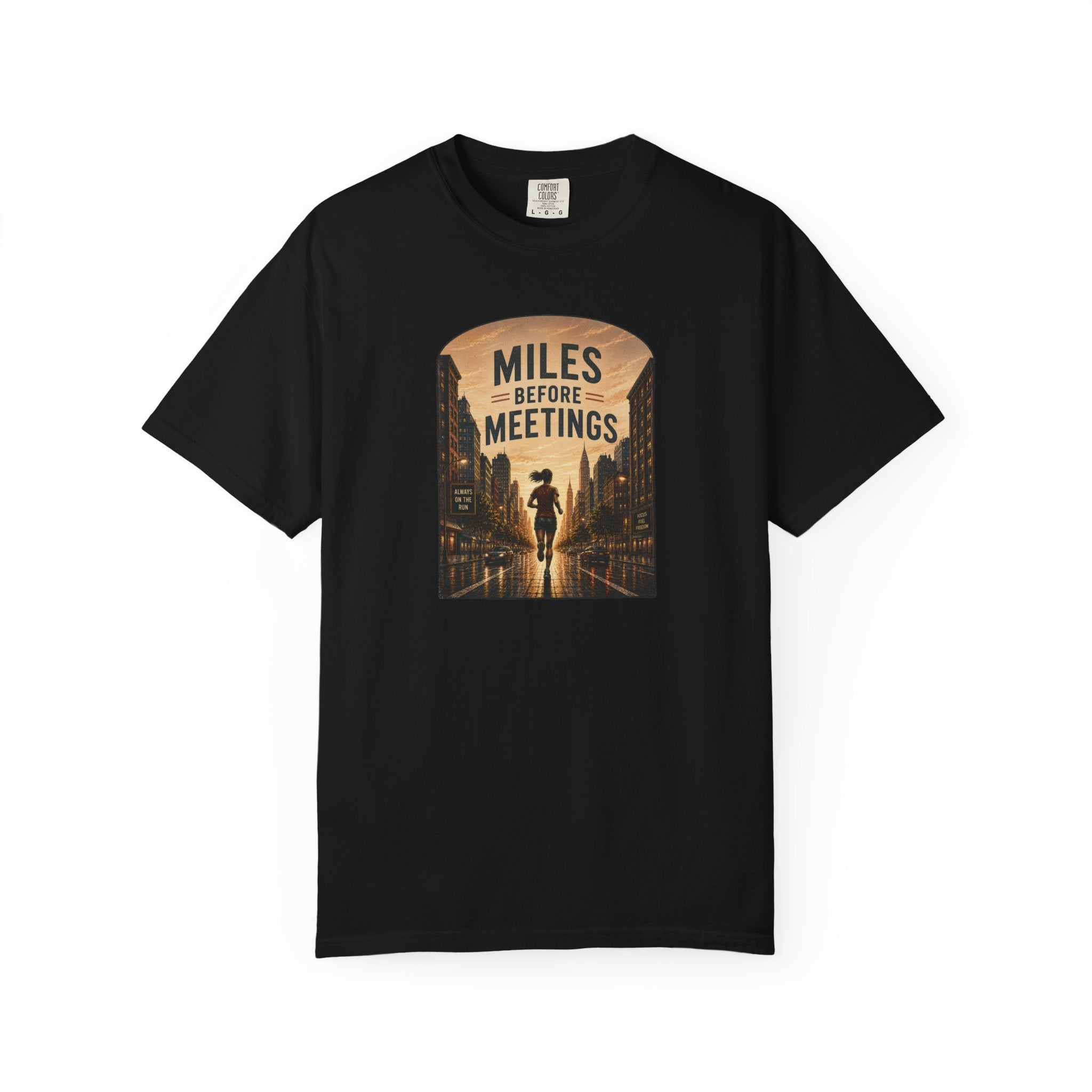 Miles Before Meetings T‑Shirt