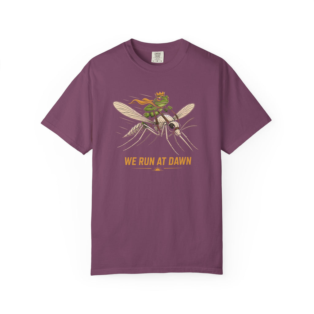 We Run at Dawn Frog & Mosquito T‑Shirt