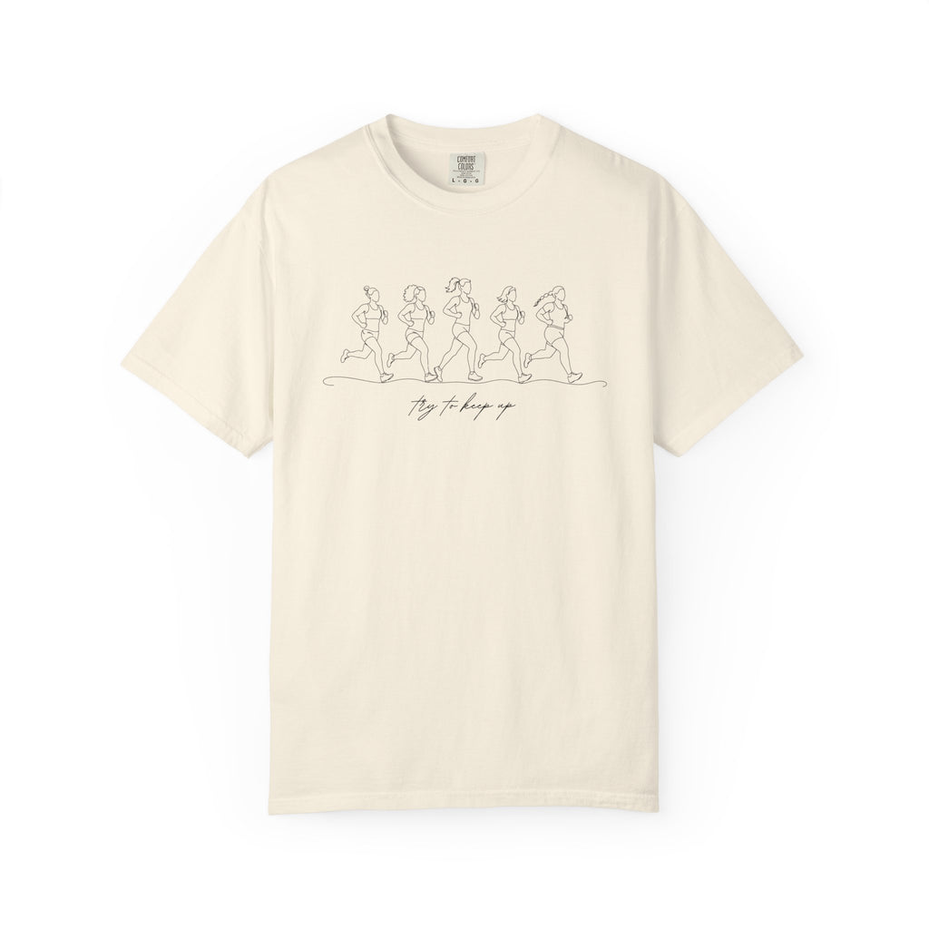 Try to Keep Up Line Art T‑Shirt