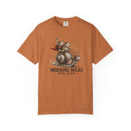 Morning MIles Frogs & Snail Run Club Flag T‑Shirt