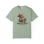 Morning MIles Frogs & Snail Run Club Flag T‑Shirt