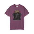 Black Lab in Hat T‑Shirt