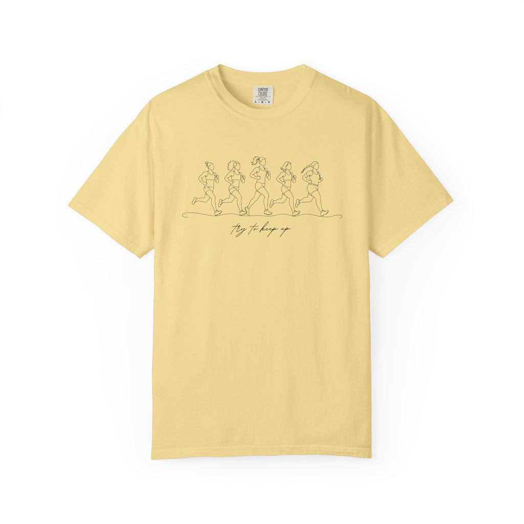 Try to Keep Up Line Art T‑Shirt