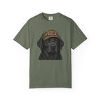 Black Lab in Hat T‑Shirt