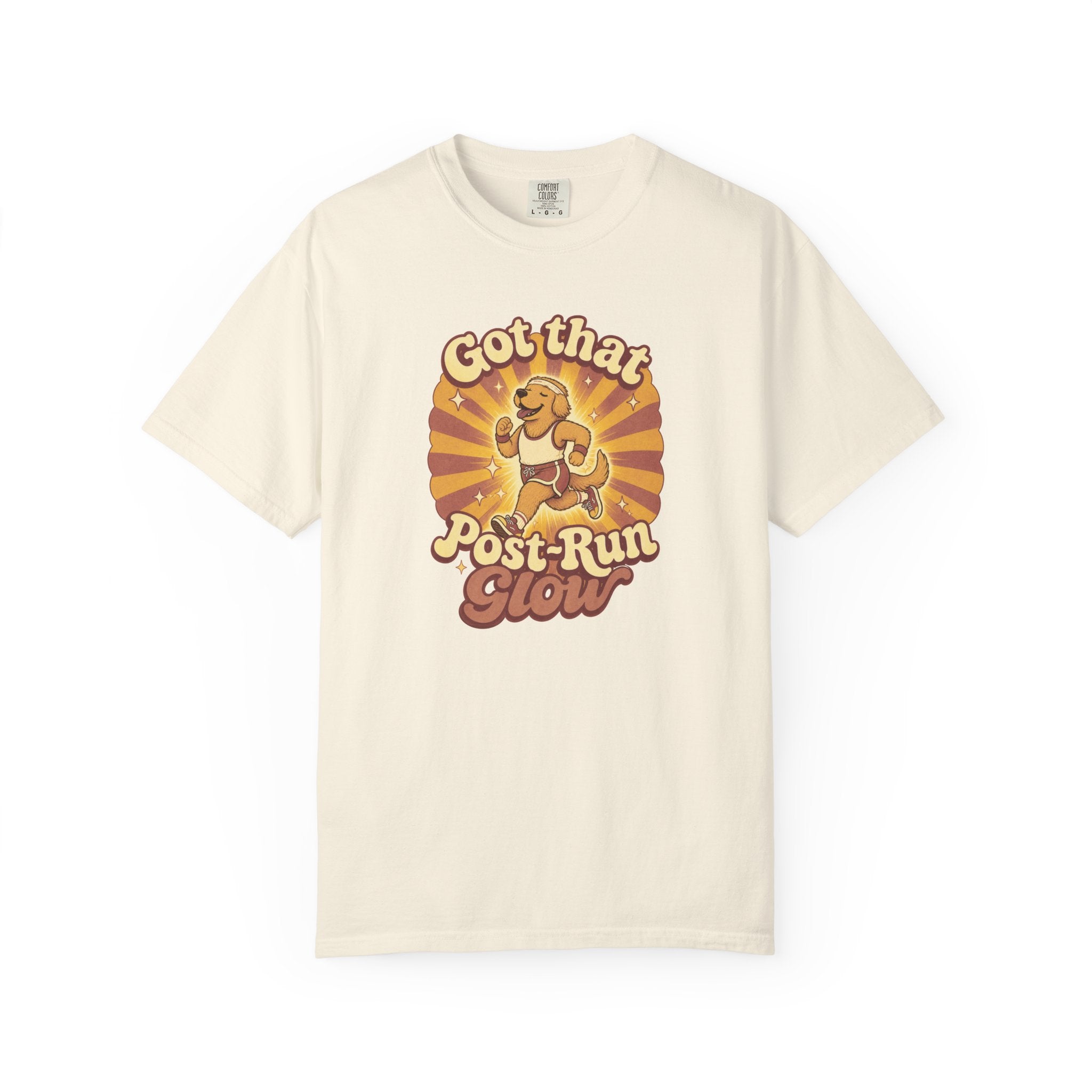 Golden Retriever Post Run Glow T‑Shirt
