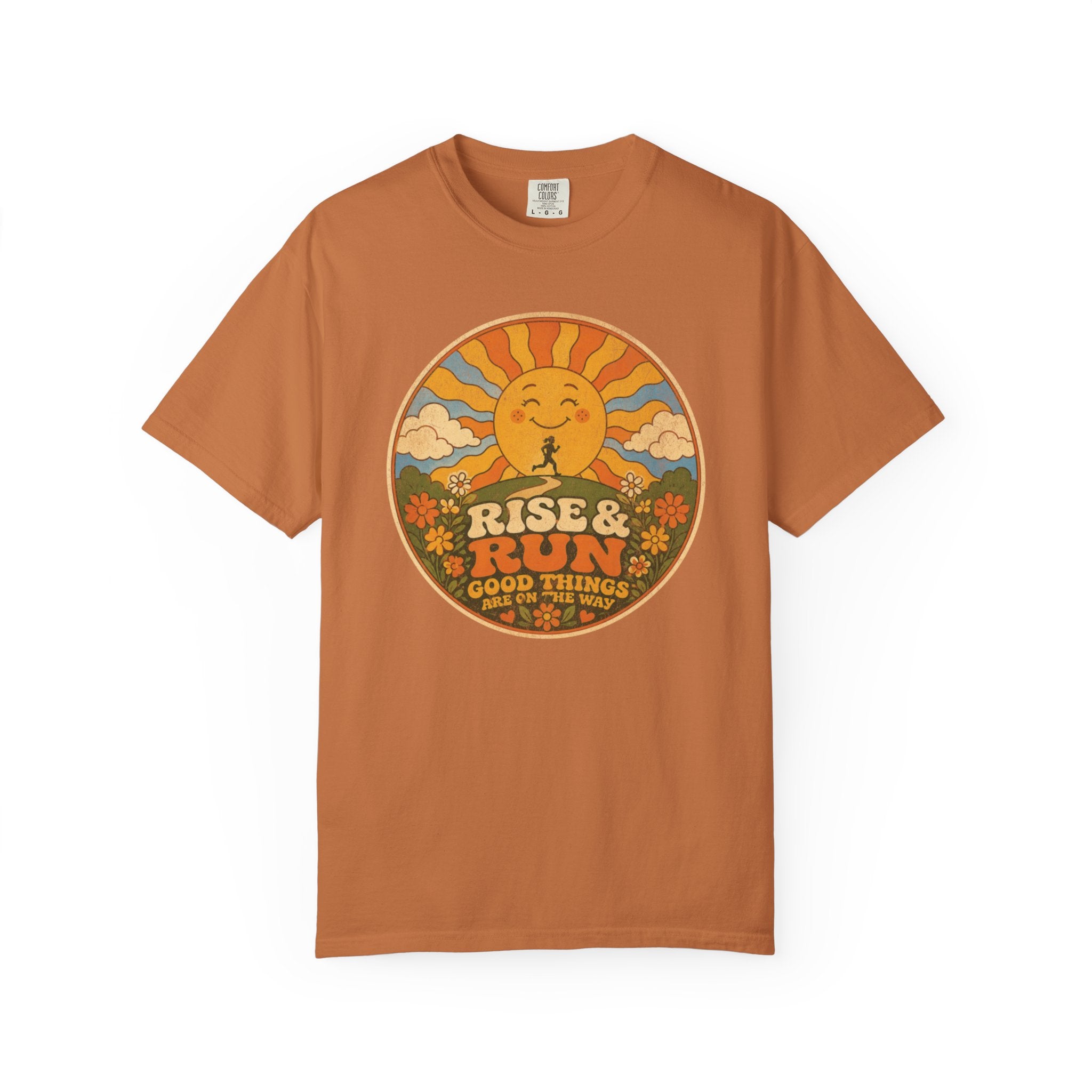 Rise & Run Retro Sun T‑Shirt