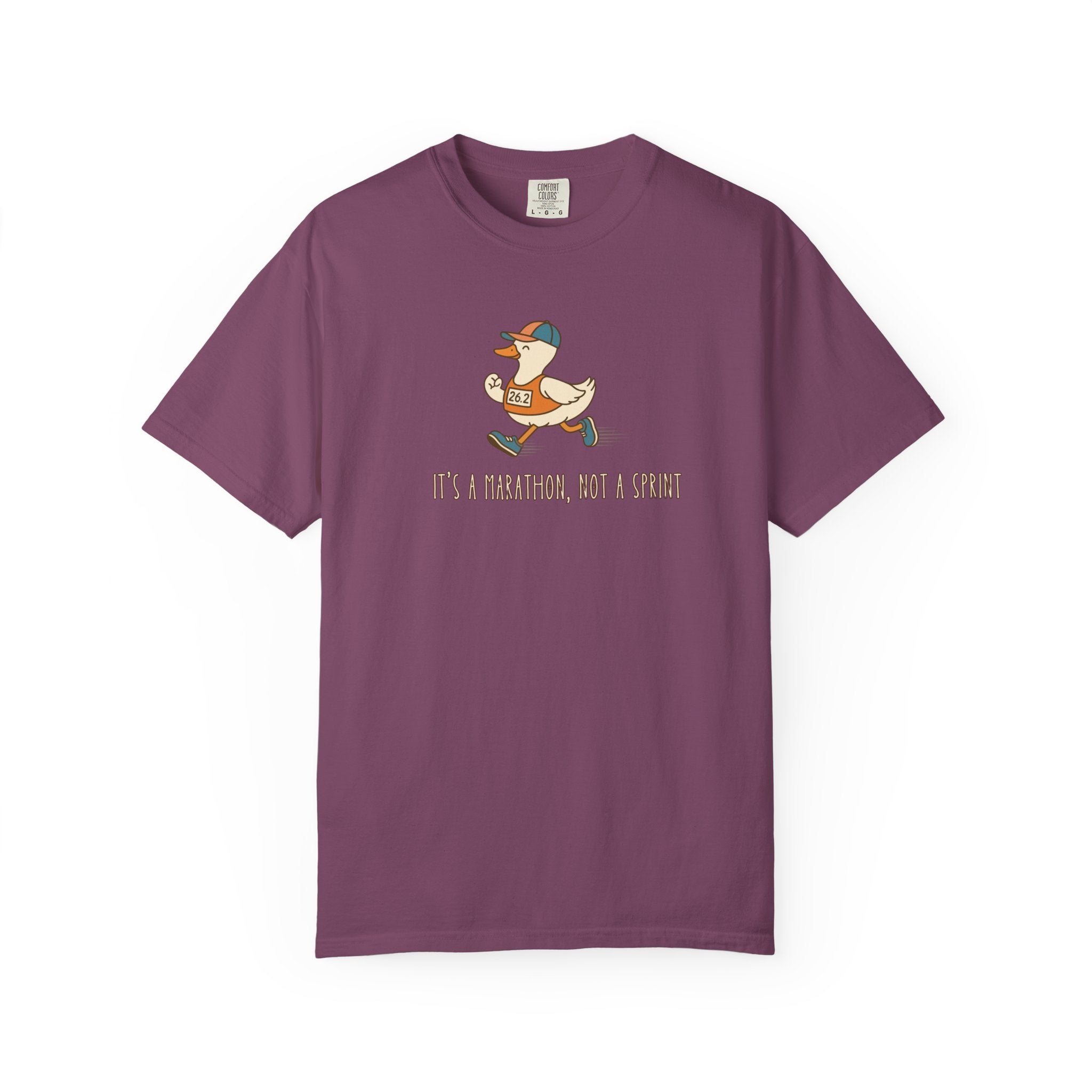 It's a Marathon, Not a Sprint Silly Goose T‑Shirt