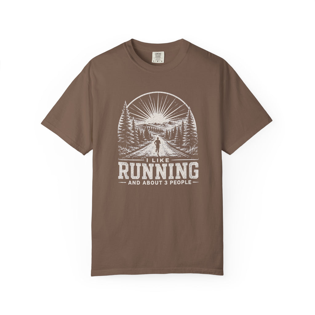 I Like Running & 3 People T‑Shirt