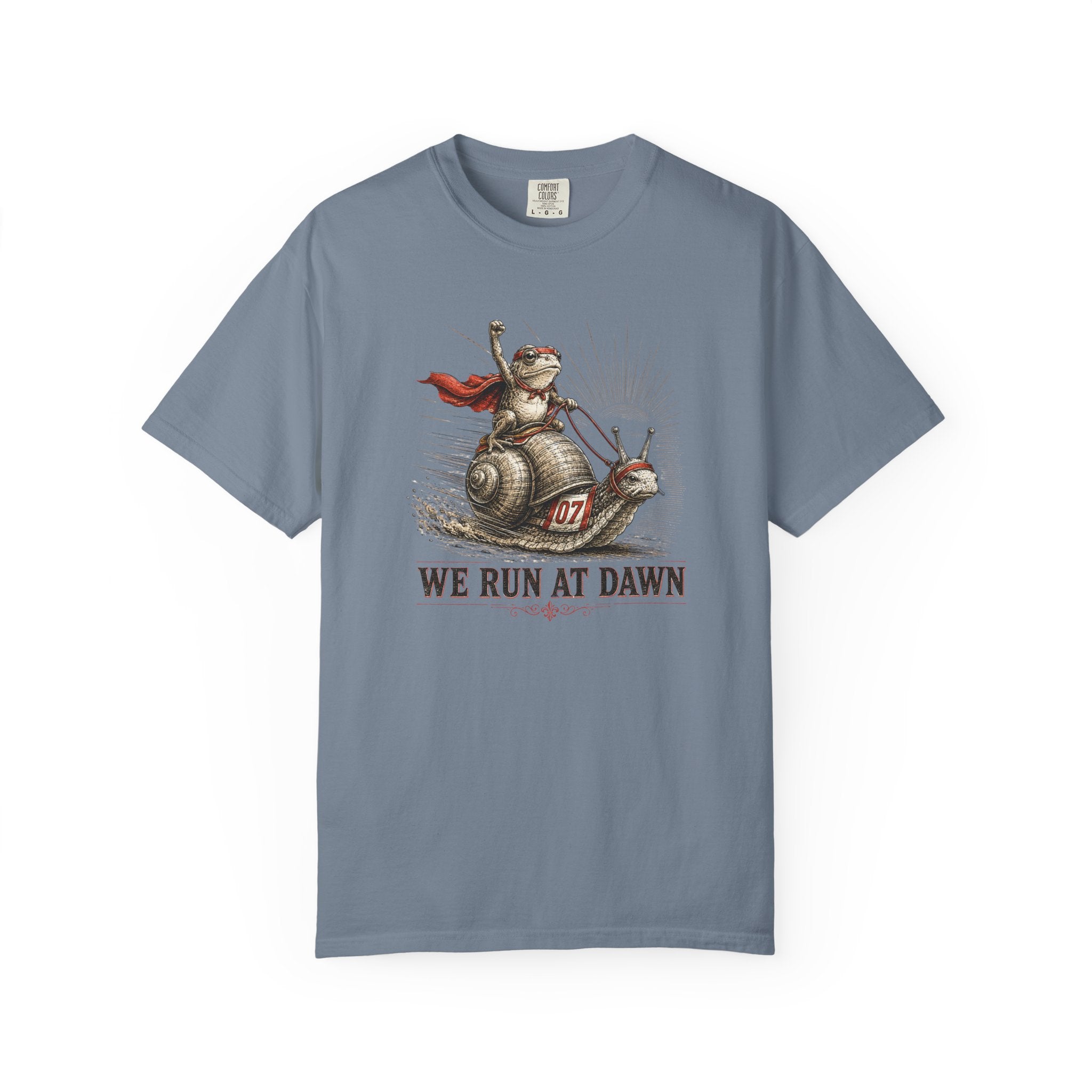 We Run At Dawn Frog & Snail T‑Shirt