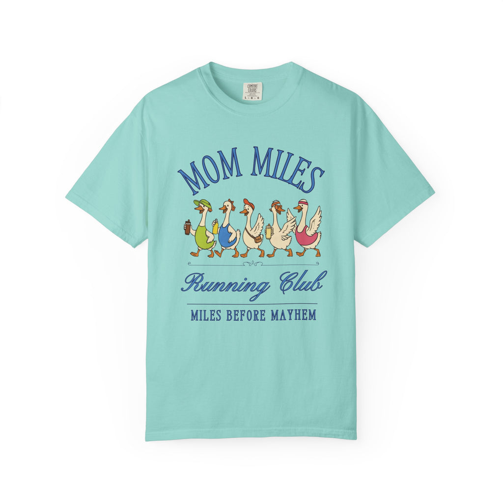 Mom Miles Silly Goose Running Club T‑Shirt