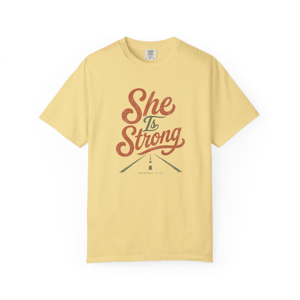 She is Strong Faith T‑Shirt