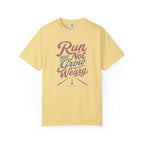 Run & Not Grow Weary Faith T‑Shirt
