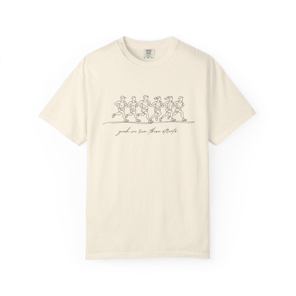 We Run These Streets Line Art T‑Shirt