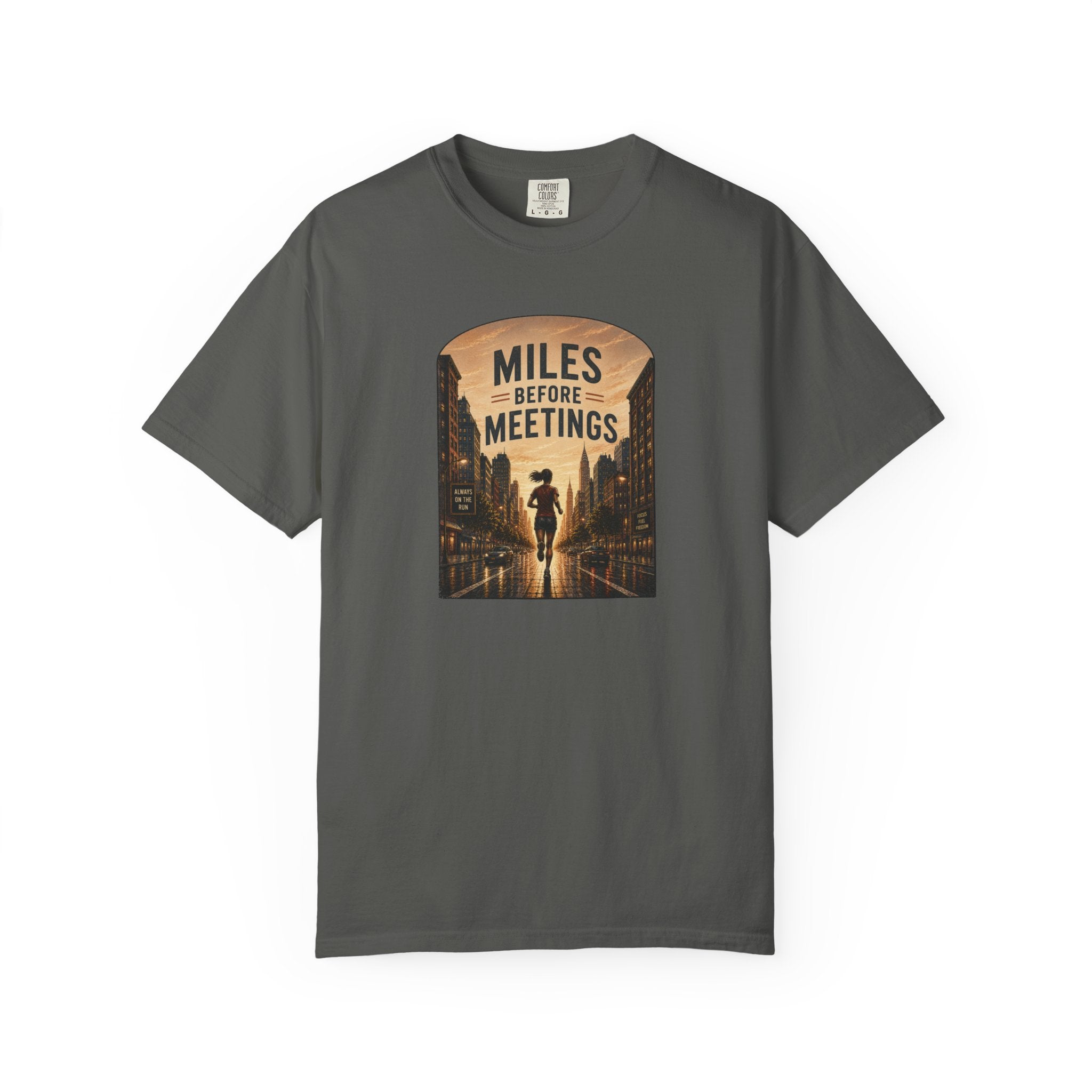 Miles Before Meetings T‑Shirt