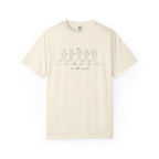 Run Like a Girl Line Art T‑Shirt