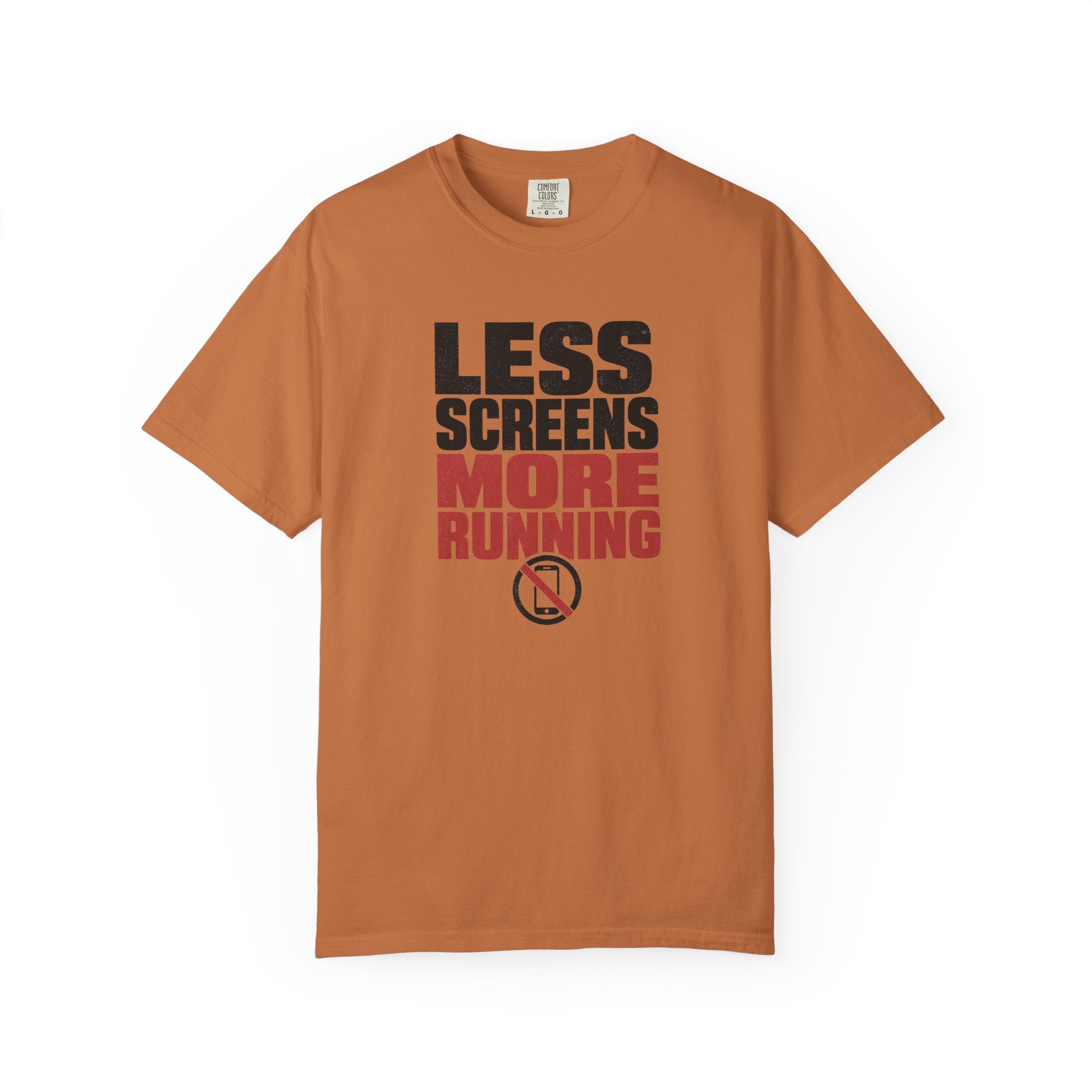 Less Screens More Running T‑Shirt