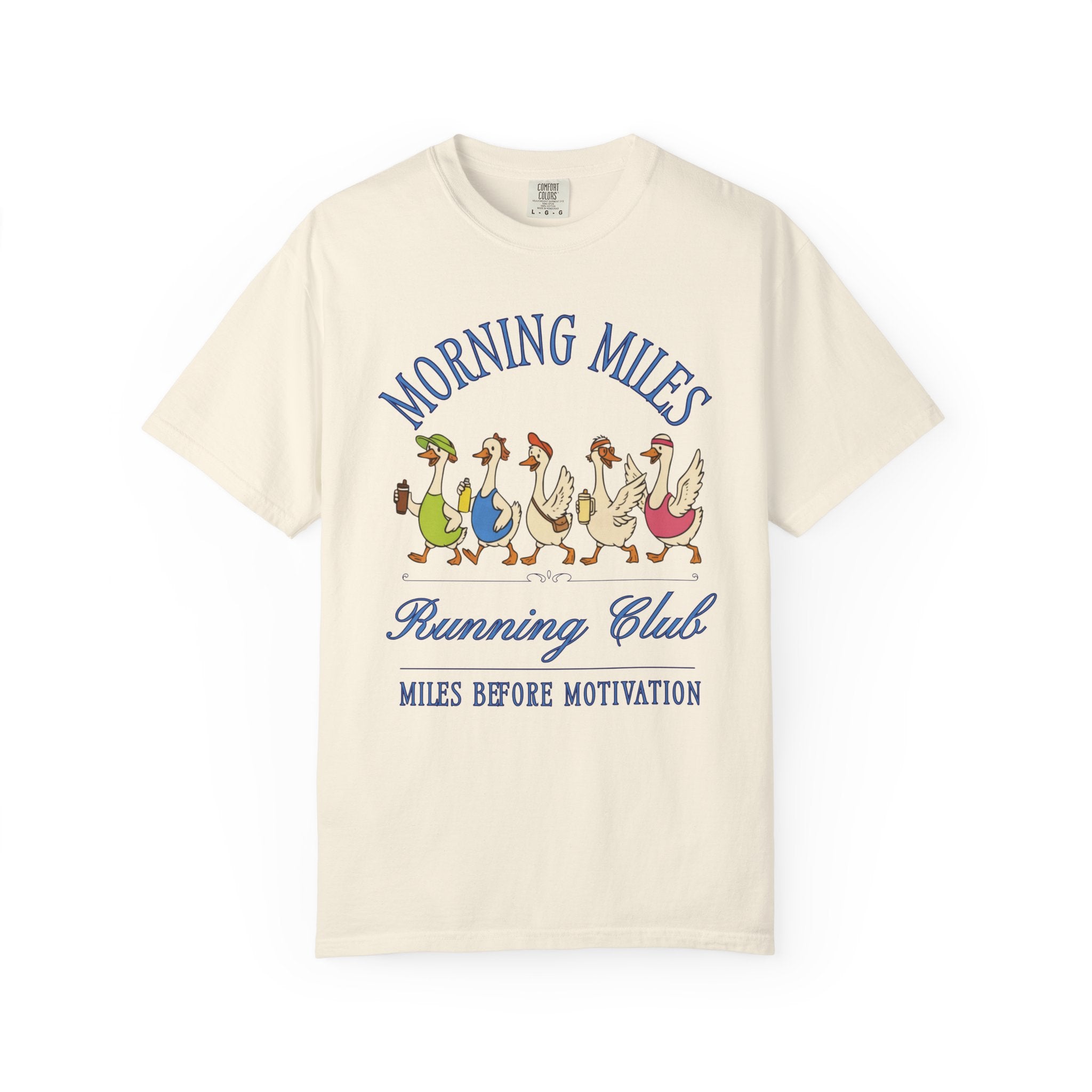 Morning Miles Silly Goose Running Club T‑Shirt