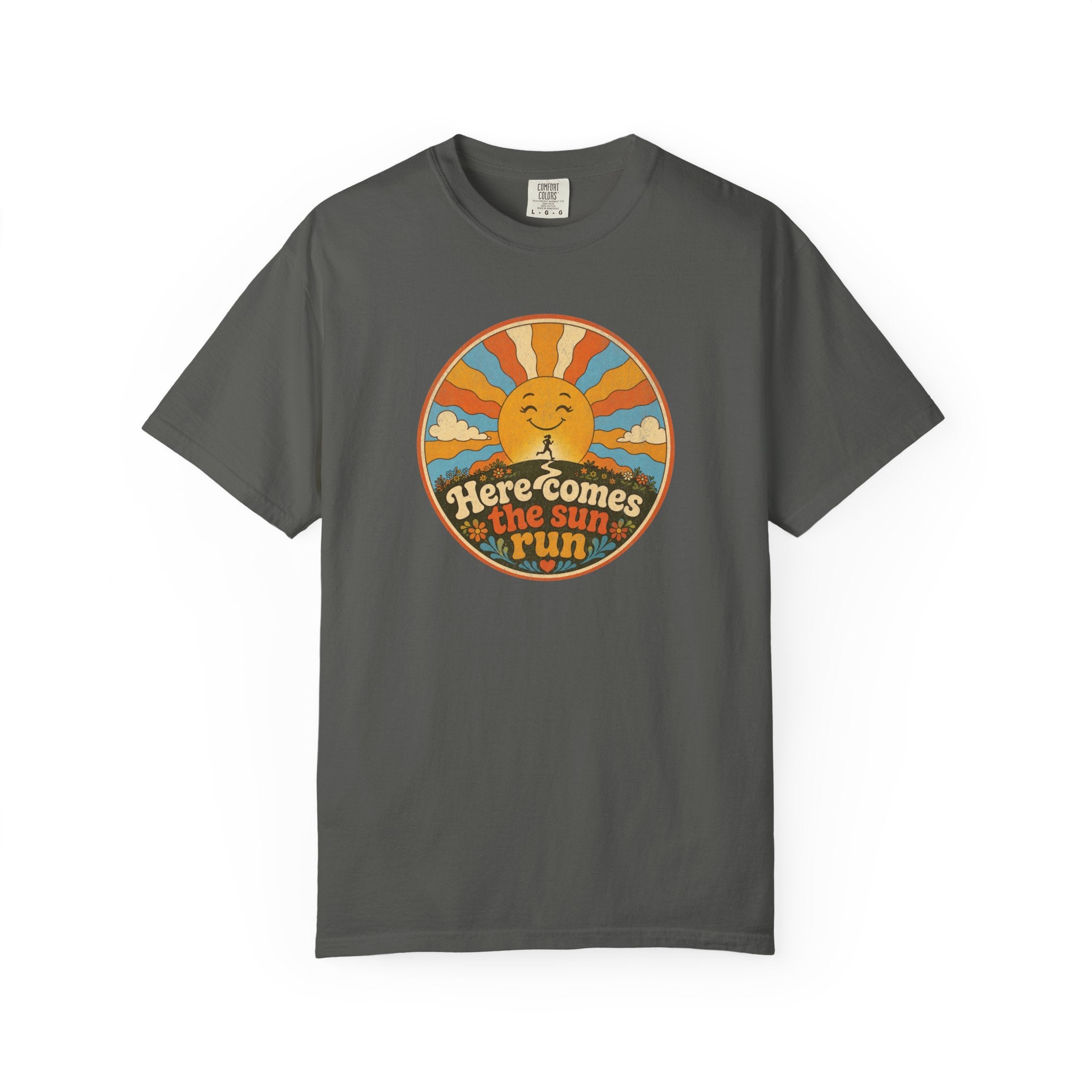 Here Comes the Sun Run Groovy T‑Shirt