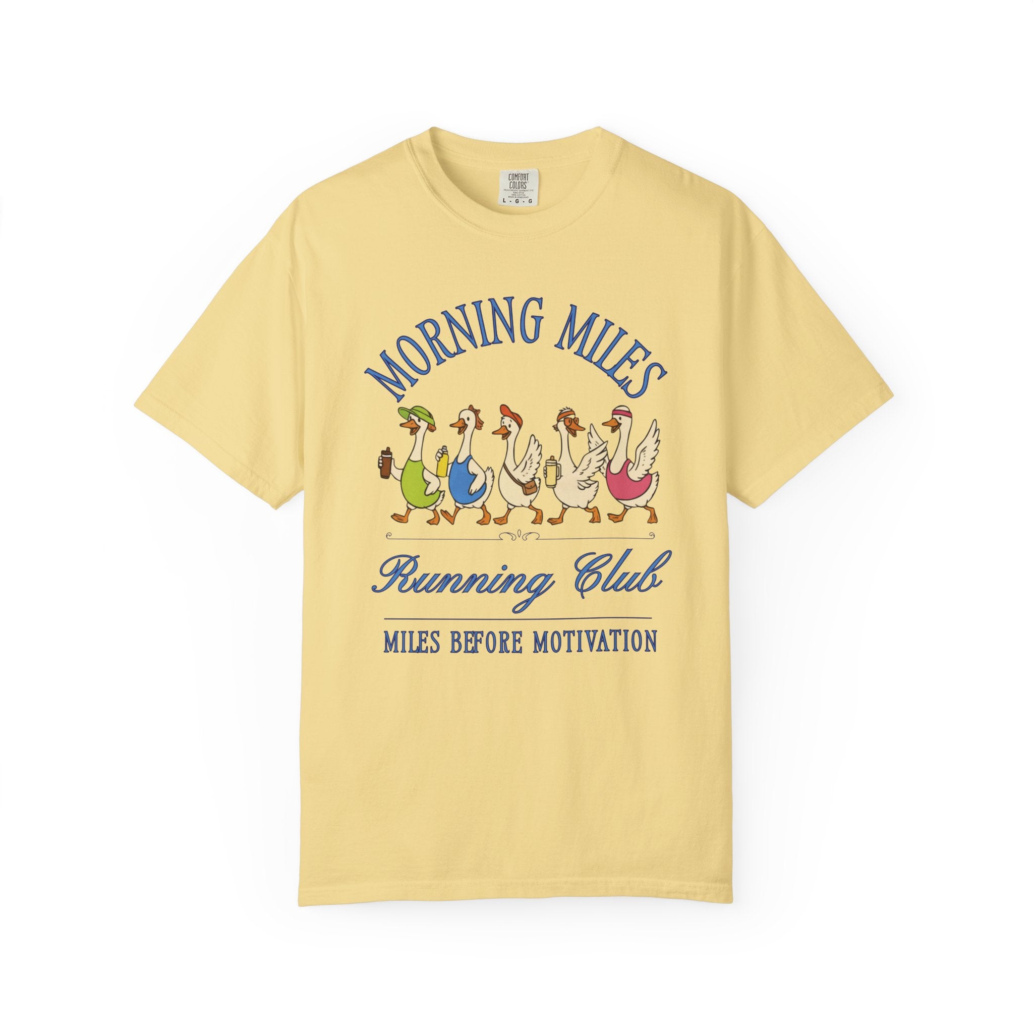 Morning Miles Silly Goose Running Club T‑Shirt