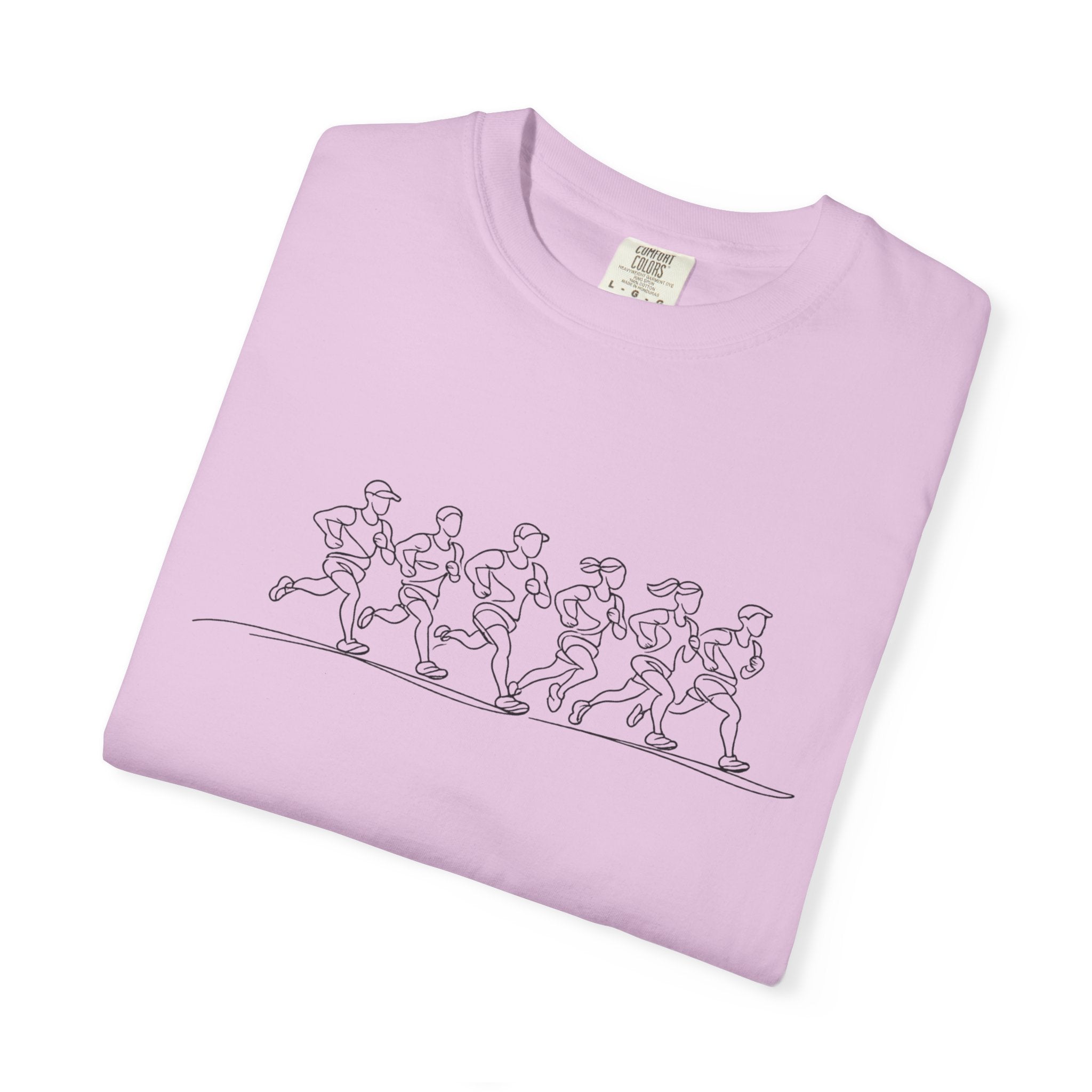 Run Together Stay Together Line Art T‑Shirt