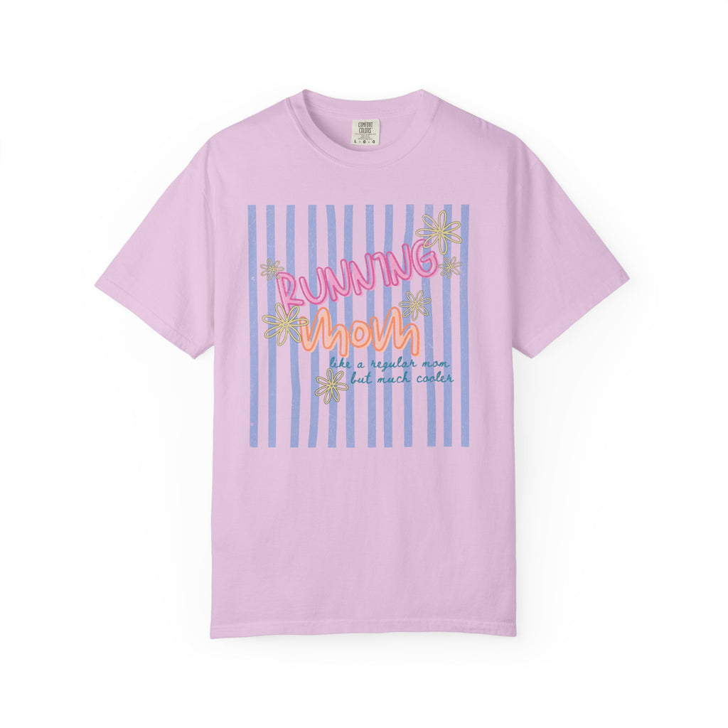 Running Mom Stripe T‑Shirt