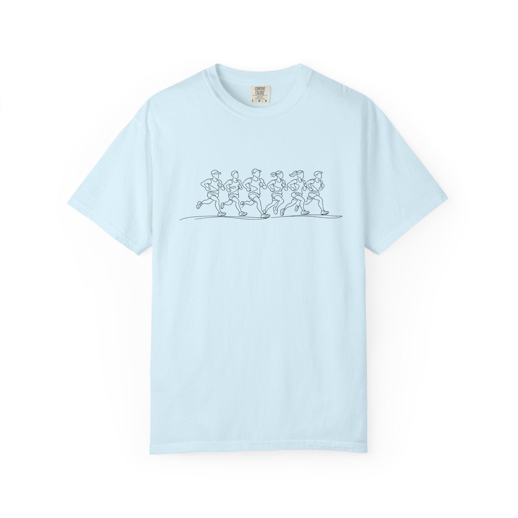 Run Together Stay Together Line Art T‑Shirt