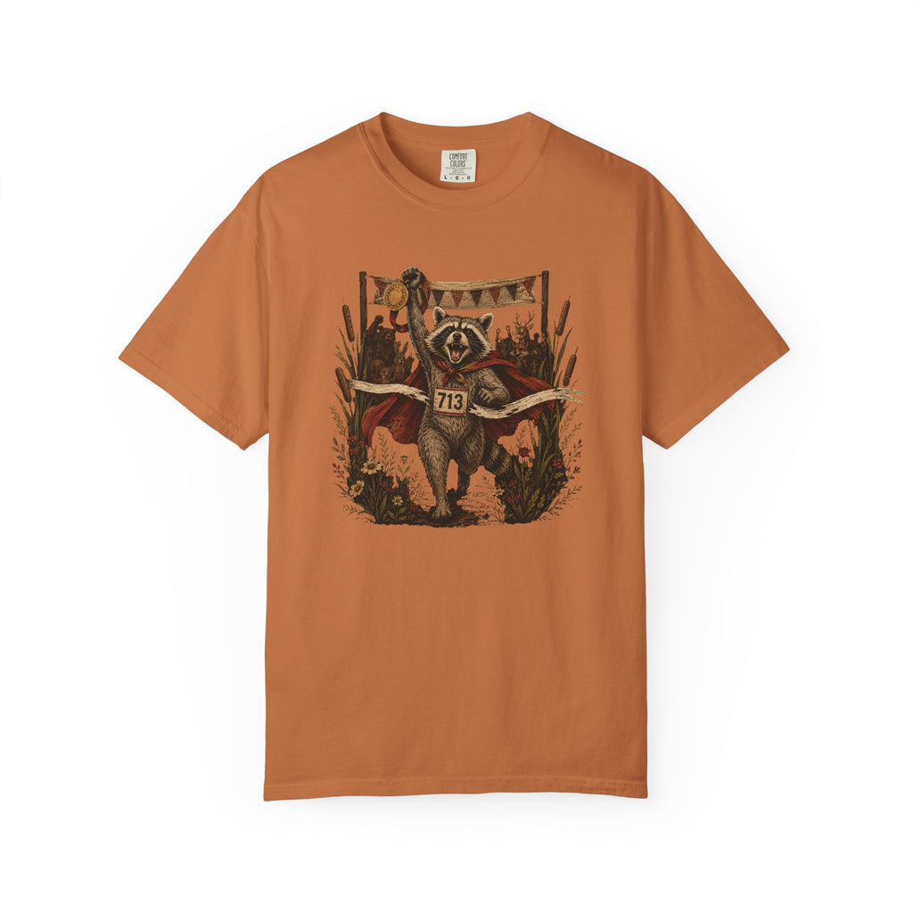 Finish Line Raccoon T‑Shirt