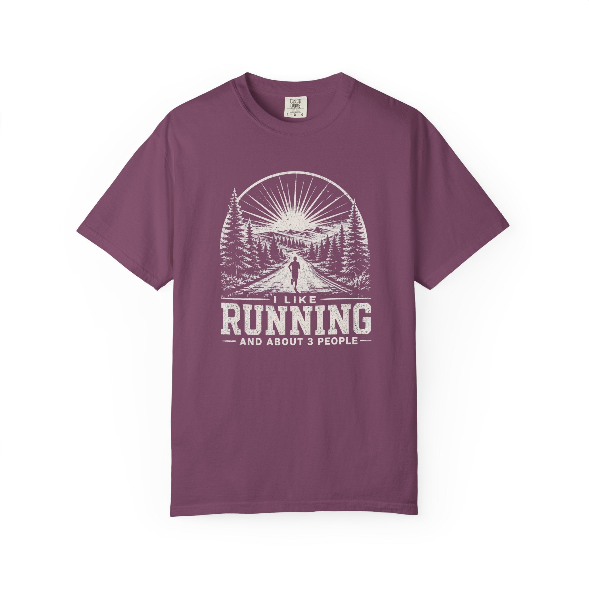 I Like Running & 3 People T‑Shirt