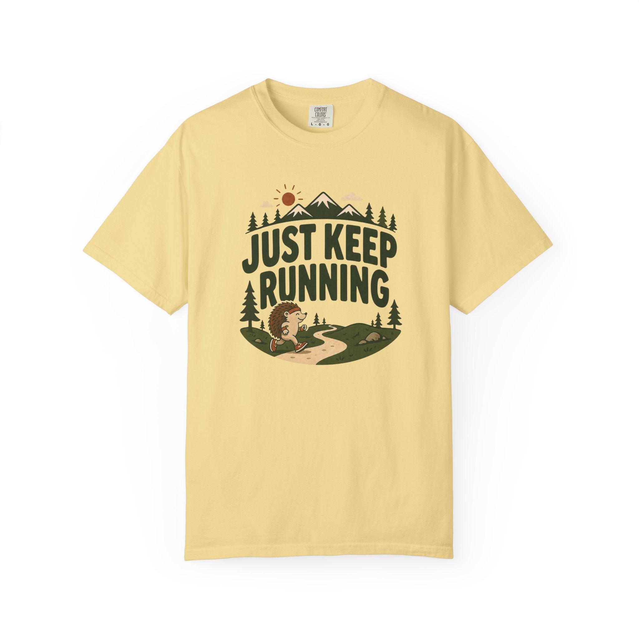 Just Keep Running Hedgehog T‑Shirt