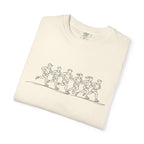 Run Together Stay Together Line Art T‑Shirt