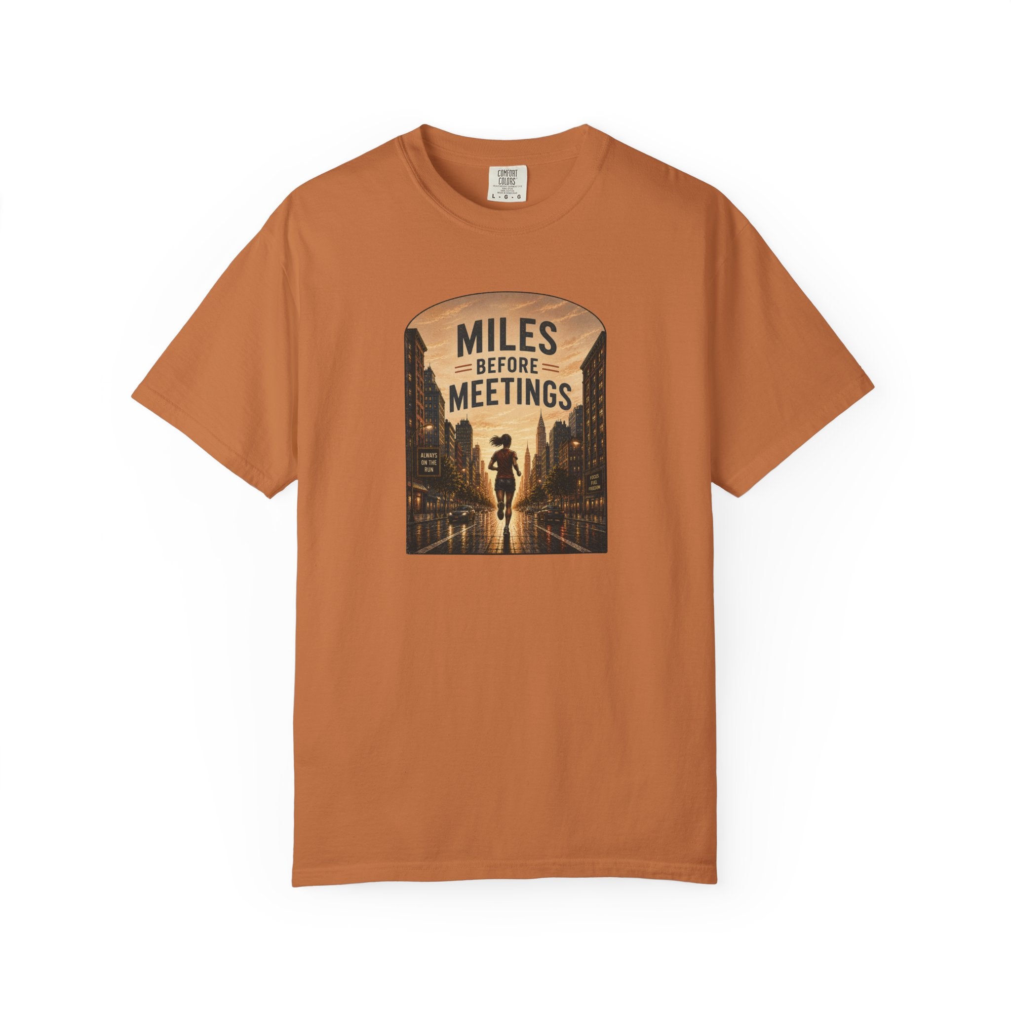 Miles Before Meetings T‑Shirt