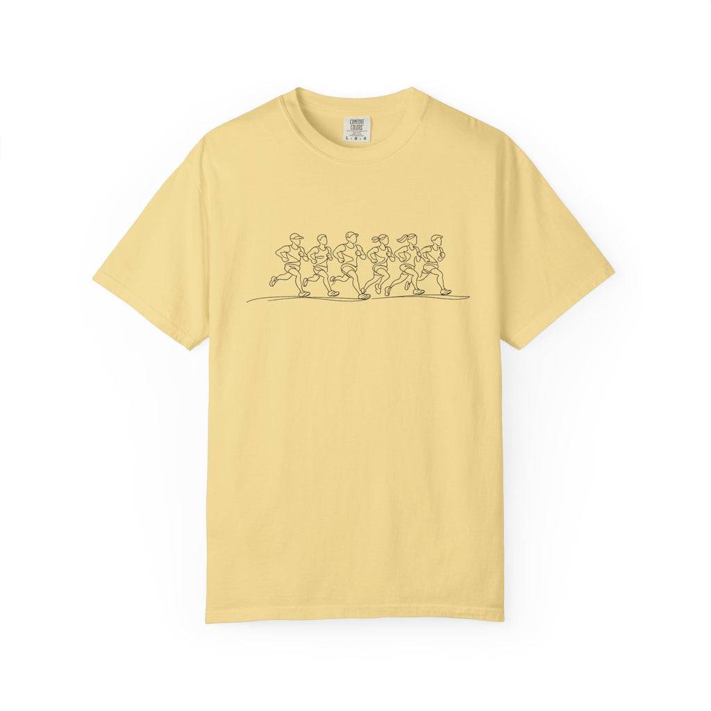 Run Together Stay Together Line Art T‑Shirt