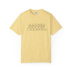 Run Together Stay Together Line Art T‑Shirt