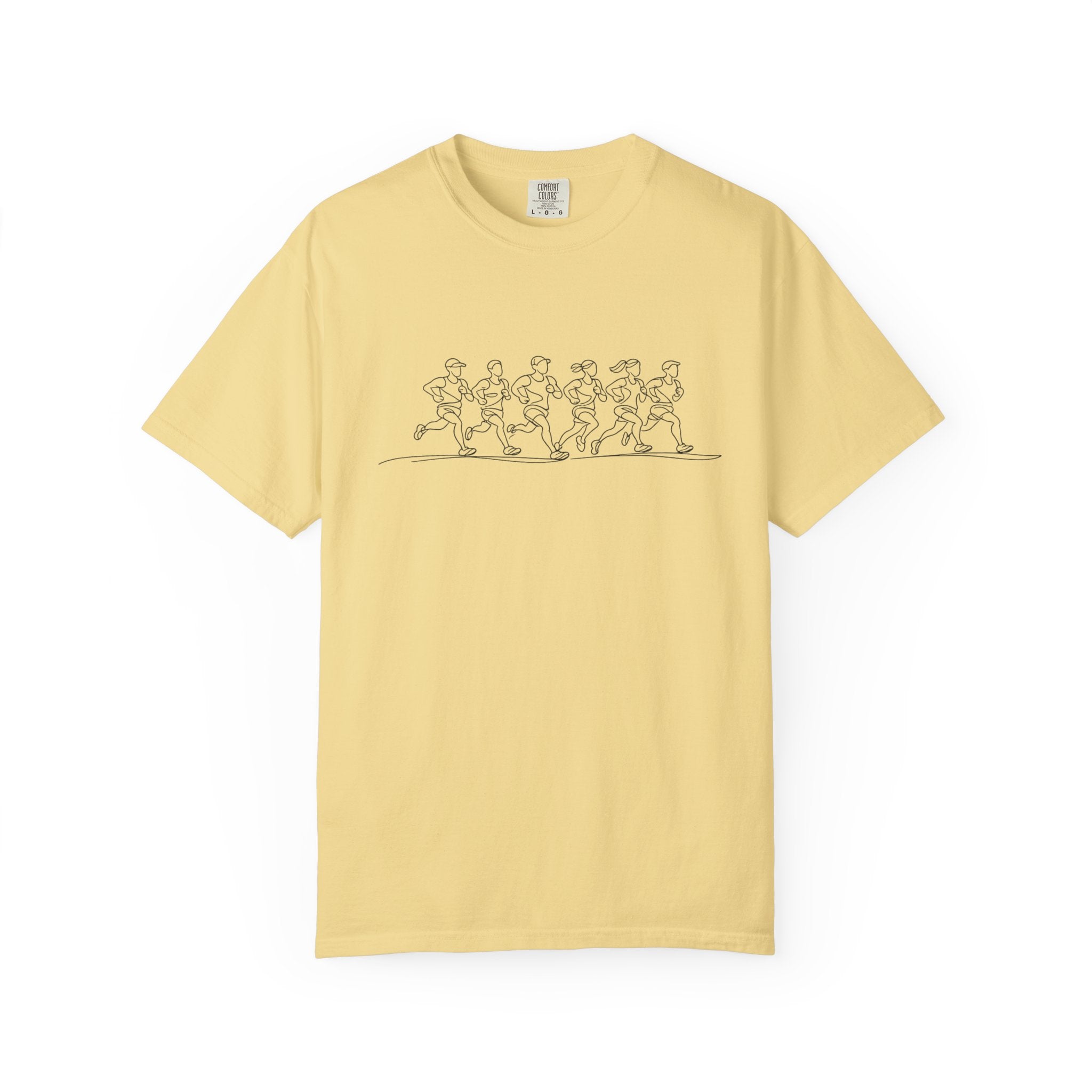 Run Together Stay Together Line Art T‑Shirt