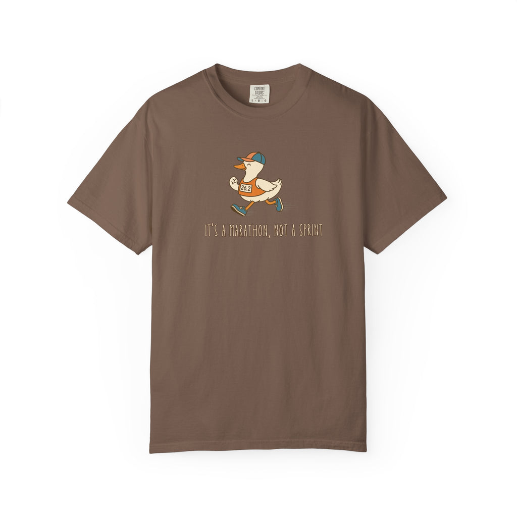 It's a Marathon, Not a Sprint Silly Goose T‑Shirt