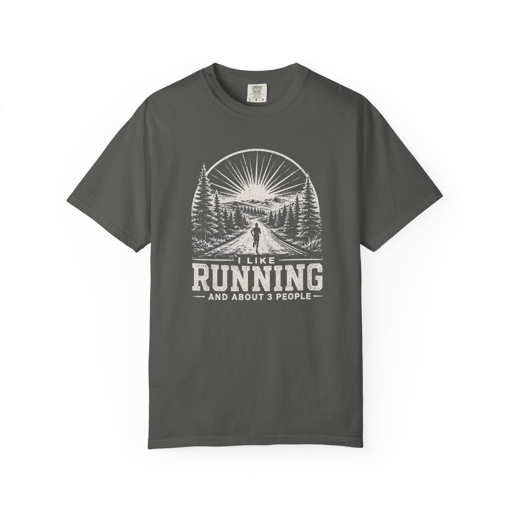 I Like Running & 3 People T‑Shirt