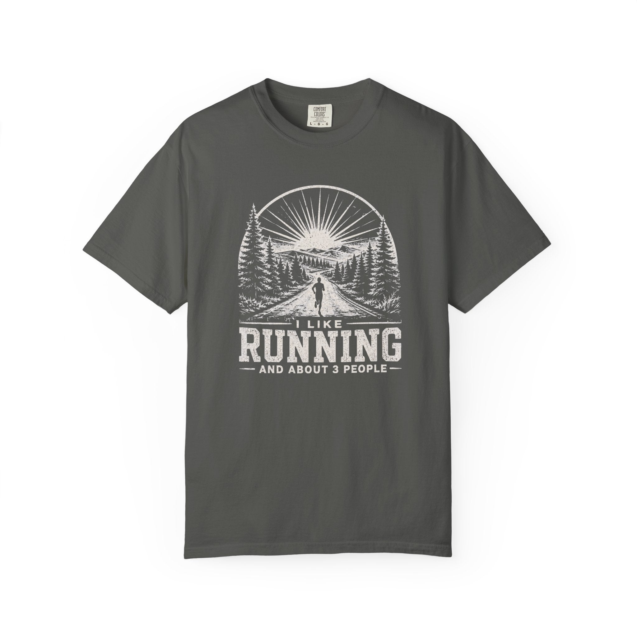 I Like Running & 3 People T‑Shirt