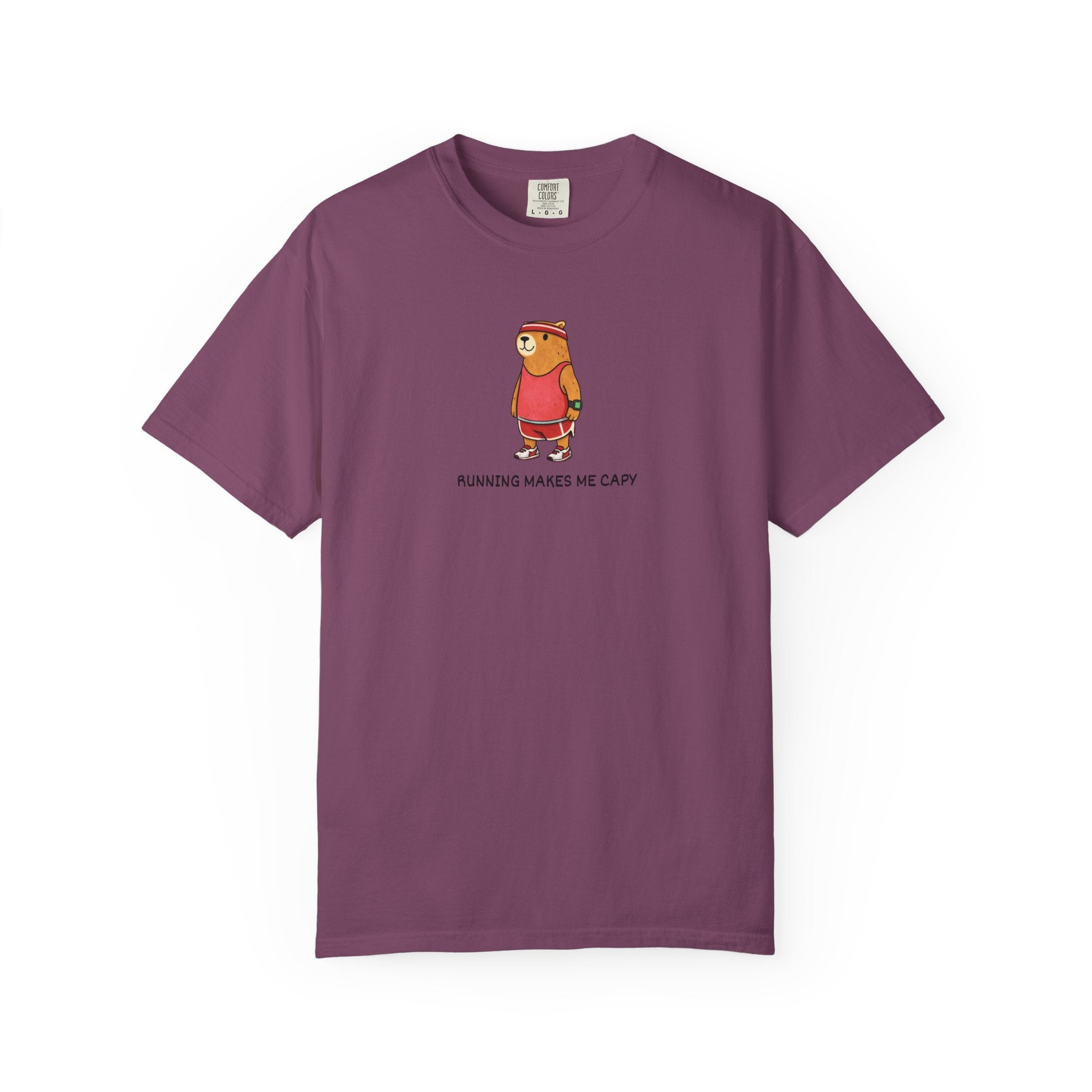 Running Makes Me Capy T‑Shirt