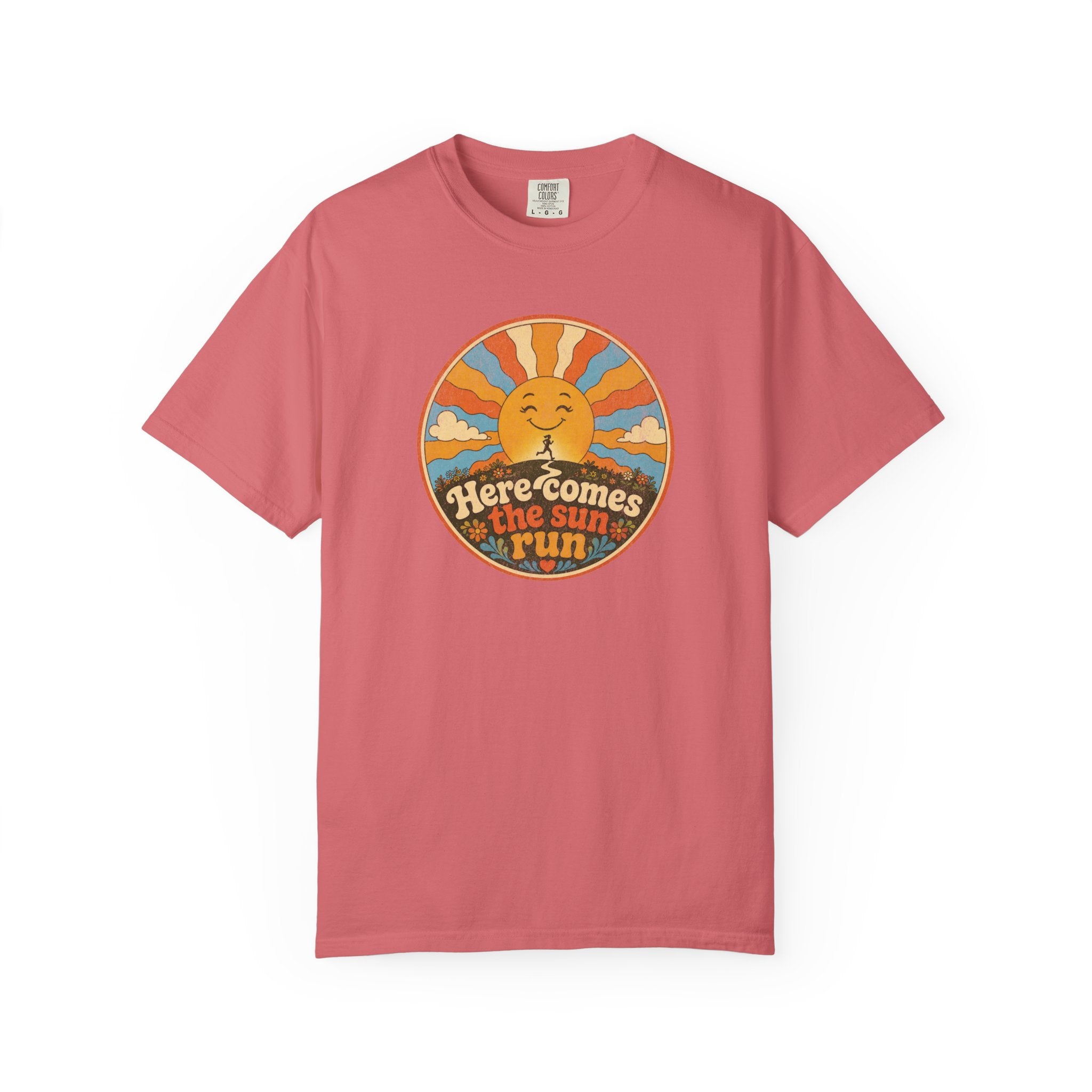 Here Comes the Sun Run Groovy T‑Shirt