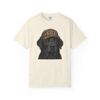 Black Lab in Hat T‑Shirt