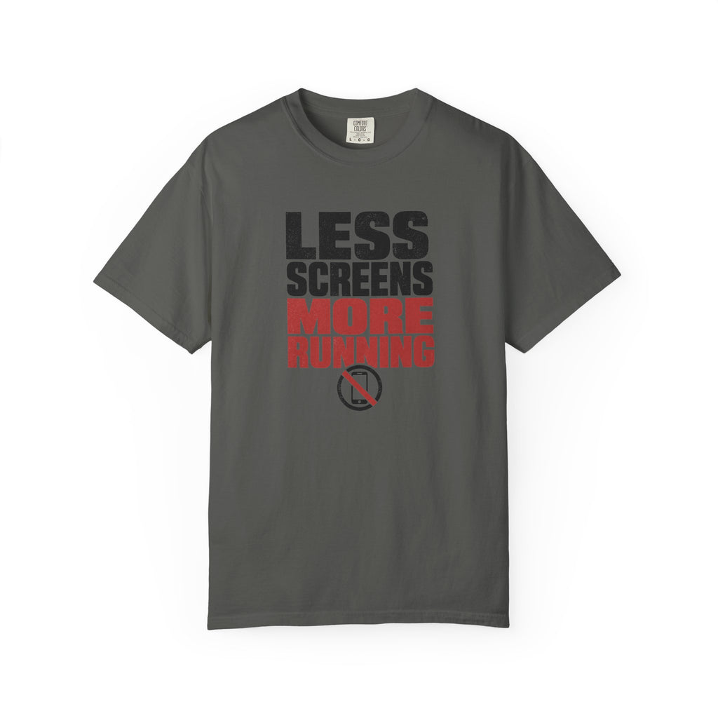 Less Screens More Running T‑Shirt