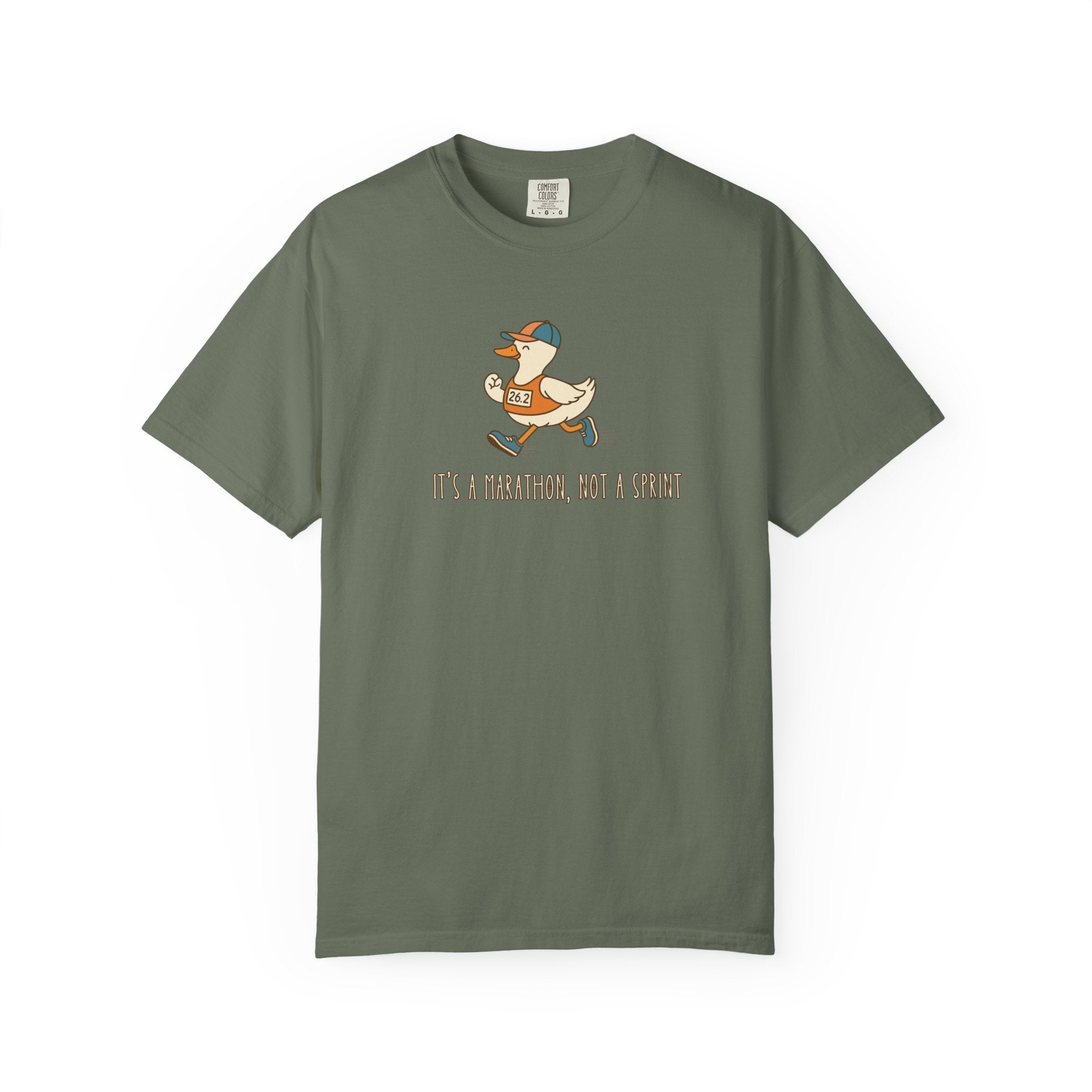 It's a Marathon, Not a Sprint Silly Goose T‑Shirt