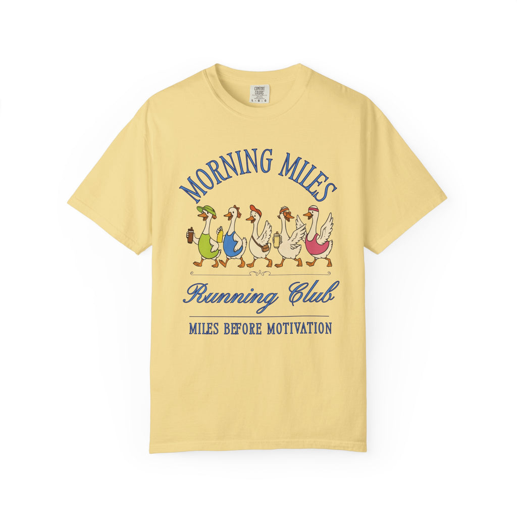 Morning Miles Silly Goose Running Club T‑Shirt