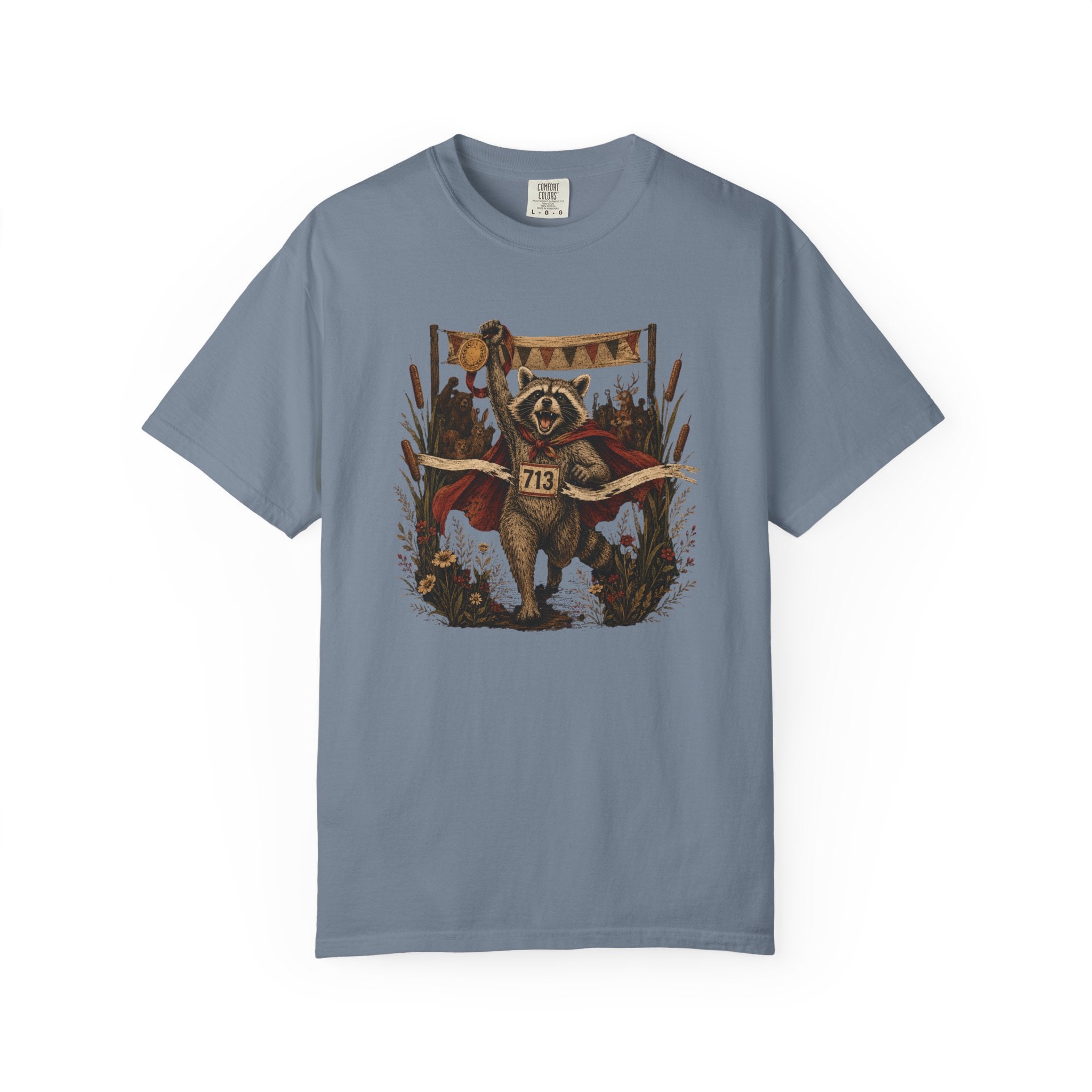 Finish Line Raccoon T‑Shirt
