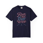 Run & Not Grow Weary Faith T‑Shirt