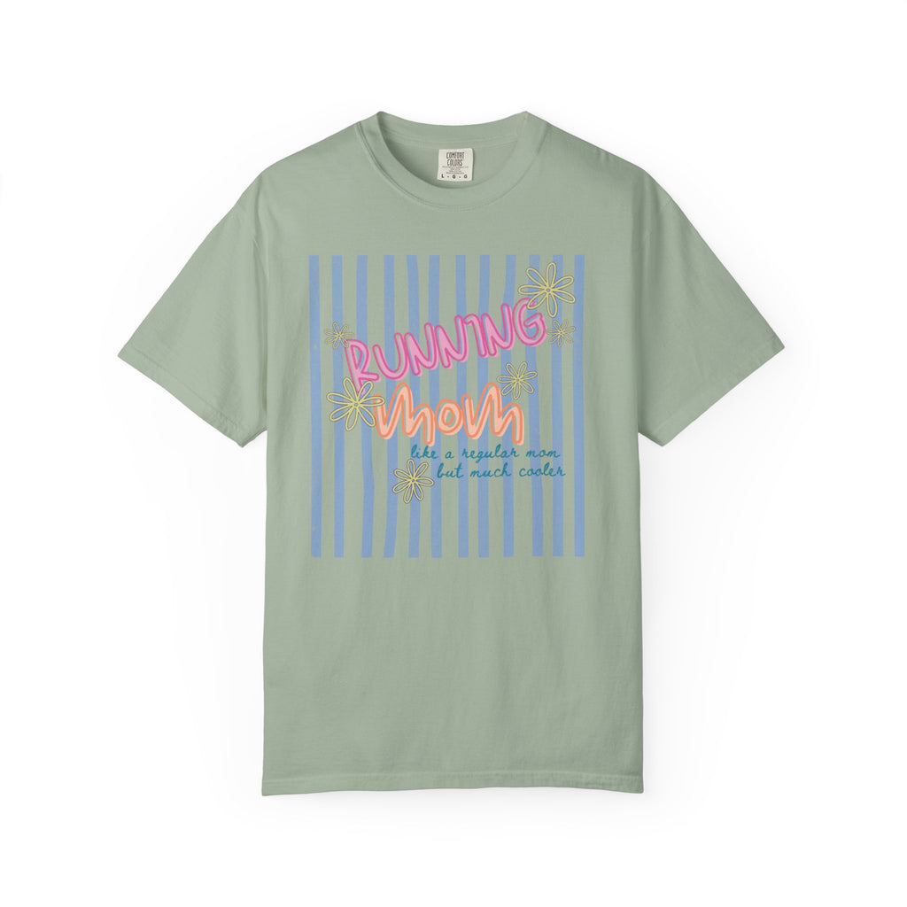 Running Mom Stripe T‑Shirt