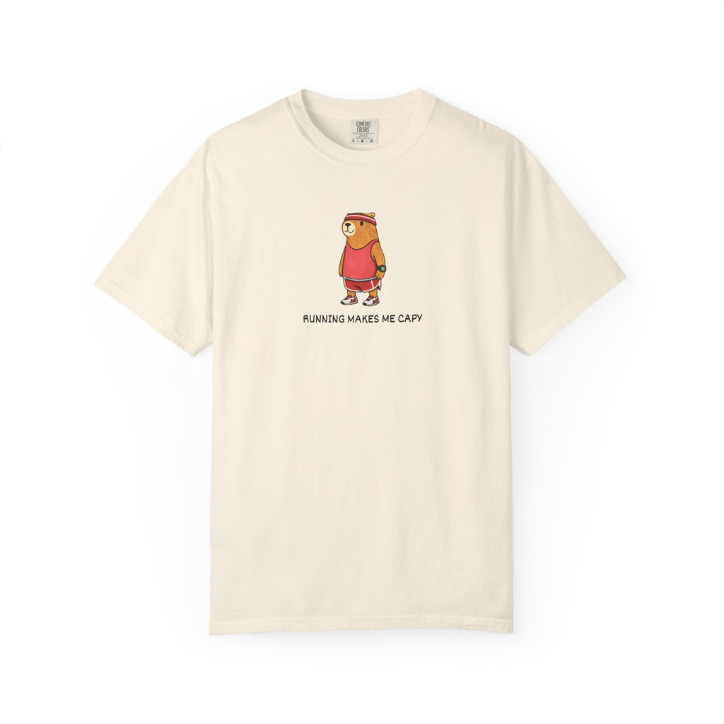 Running Makes Me Capy T‑Shirt